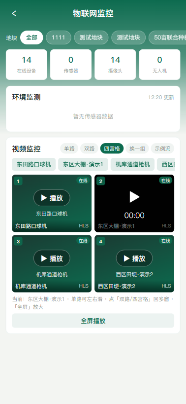 物联网监控：摄像头与设备在线状态